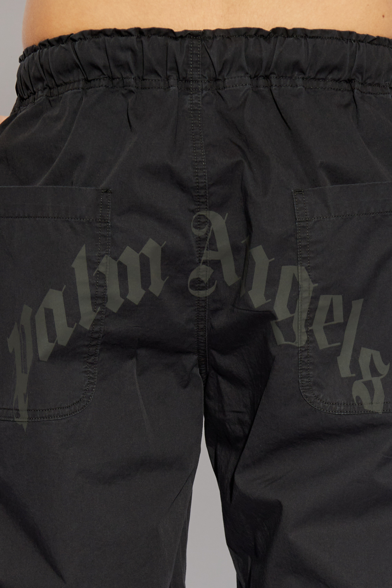 【関税&送料込】Palm Angels Printed Linen Blend Pant Palm Angels Linen blend pant with printed paisley panels
